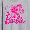 Men's - Barbie - Logo Hearts Long Sleeve Graphic T-Shirt - 2 of 4