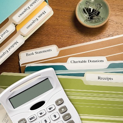 Avery White File Folder Labels with TrueBlock Technology, Pack of 750