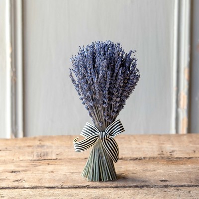 Park Hill Collection Dried Lavender Bundle with Ribbon Small