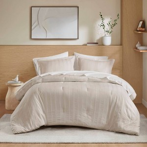 510 Design Logan Woven Striped Comforter - 1 of 4