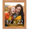 PosterPalooza | Shabby Chic Orange Picture Frame - UV Acrylic, Foam Board Backing, Hanging Hardware - 2 of 4
