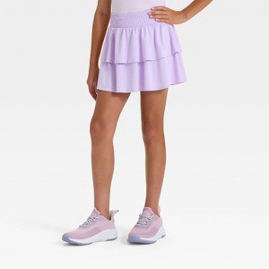 Girls' Ruffle Skort - All In Motion™ - 1 of 3