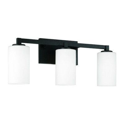 Capital Lighting Ravenwood 3 - Light Vanity in  Black Iron