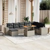 vidaXL Garden Sofa Set Grey - 2 of 4