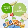 Gerber Stage 2 Organic Baby Food Pouches - Fruit & Veggie Value Pack - 3.5oz/9pk - 4 of 4