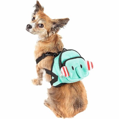 Pet Life Luxe Dapperbone 2-In-1 Mesh Reversed Adjustable Dog Harness-Leash W Fashion Bowtie