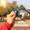 Bison Life Sport MTX Mirror Lens Safety Glasses, ANSI Z87+ High Impact UV Lens -  1 Pack - 3 of 4
