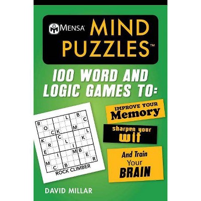 Mensa(r) Mind Puzzles - (Mensa's Brilliant Brain Workouts) by  David Millar & American Mensa (Paperback)