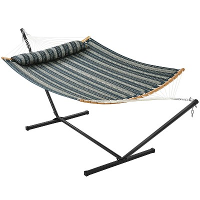 Yaheetech Padded Hammock with Universal Steel Stand
