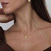 Delicate Heart Pendant Necklace, 14K Gold Plated Dainty Chain, Gift for Women - 2 of 4