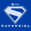 Mens Supergirl Official Shield White Logo T Shirt - 2 of 4