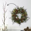 Floral Home 54" Brown Spray with Moss - 24-Piece - 2 of 2