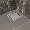 Unique Bargains 304 Stainless Steel Flange Square Rapid Drainage Kitchen Shower Drain - 4 of 4