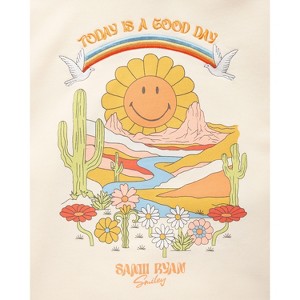 Samii Ryan | Smiley Mirage Hoodie, Cream, Medium, 3 - 1 of 4
