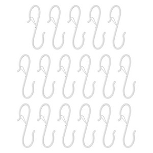 Unique Bargains Iron Safety Buckle Kitchen S-shaped Hooks and Hangers 17 Pcs - 1 of 4
