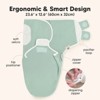 3pk Soothe Zippy Baby Swaddles 0-6 Months, Newborn Sleep Sacks, Zipper Swaddle, Wearable Swaddle Blanket - 3 of 4