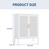 SKRAN Metal Storage Cabinet, Multi-Purpose Steel Cabinets with Doors and  Adjustable Shelves for Home, Office, and School - 3 of 4