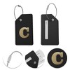 Unique Bargains Luggage Tag Black 1 Pc - 3 of 4