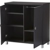 Marcy Modern and Contemporary Wood Entryway Storage Sideboard Cabinet - Baxton Studio - 3 of 4