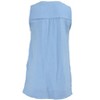 Split Coast Women's Double Cotton Gauze Tank Top - 2 of 3