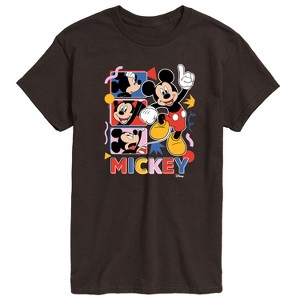 Men's - Disney - Mickey Tribute Panels Short Sleeve Graphic T-Shirt - 1 of 3