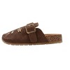 bebe Girls' Clog Slippers - Slip-On Footbed Clogs for Girls with Buckle Strap, Casual Comfy Shoes for Little Kid/Big Kid/Toddler - 3 of 4