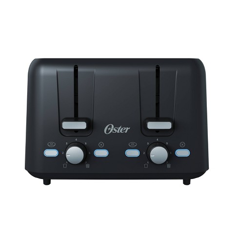 Oster 4 slice Toaster With Extra wide Slots Black Target