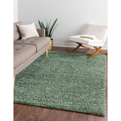 Unique Loom 10' 0 X 13' 0 Davos Shag Sage Area Rug : Target