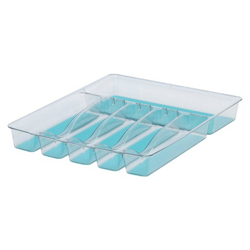 Akro-Mils 66486 CLDBL 12-Gallon Plastic Storage KeepBox with Attached Lid,  Clear/Blue, 21.5″ x 12.5″ x 15″ – Find Organizers That Fit