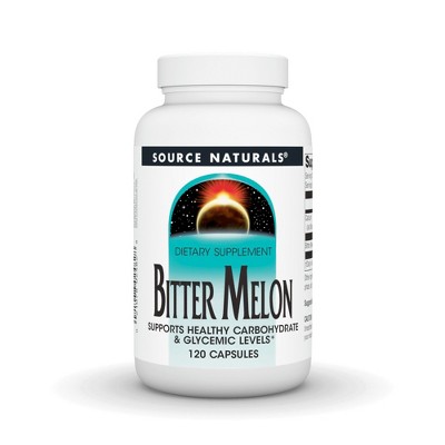 Bitter Melon 500mg by Source Naturals, Inc.  -  120 Capsule