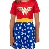 Seven Times Six DC Comics Wonder Woman Dress Girls' Cosplay Skater Dress - 2 of 4