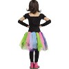 Fun World Toddler Girls' Funky Punk Skeleton Tutu Costume - 2 of 3