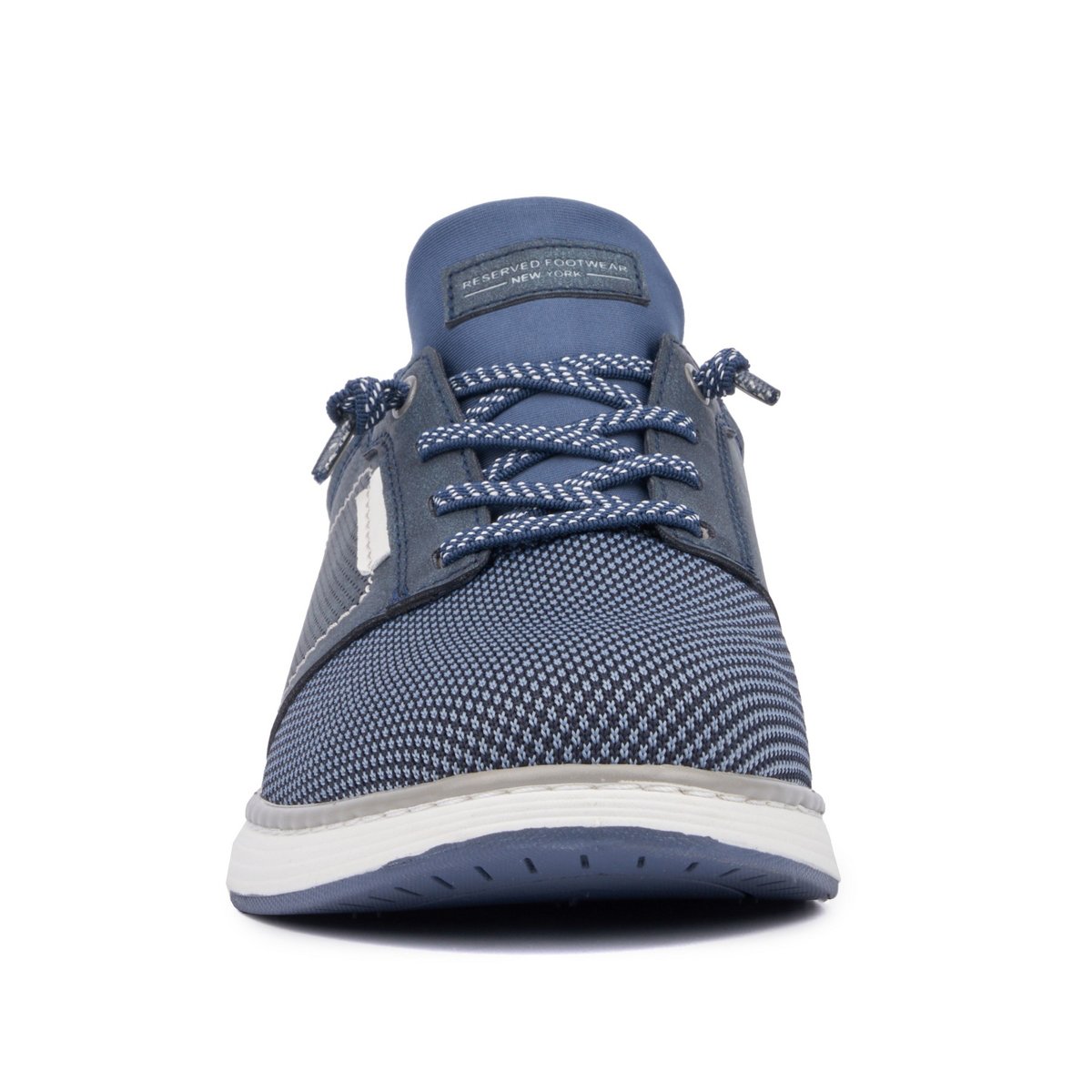 Мужские Reserved Footwear New York Men's Maxon Low Top Sneakers - NAVY, 11 — фото 4