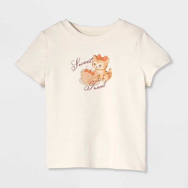 Playera de niña manga corta con gráfico - Cat & Jack™ 2