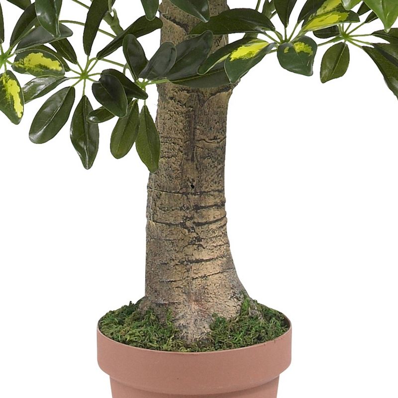 Nearly Natural Schefflera Silk Tree (Real Touch) (4&#34;), 4 of 5