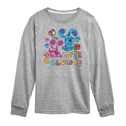 Boys' - Blue's Clues & You! - Cute & Clued In Long Sleeve Graphic T-Shirt - image 1 of 2