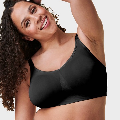 Bravado! Designs Women's Body Silk Seamless Full Cup Nursing Bra - Black XL
