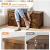 Multi - Functional Rattan Chest Stool, Large Capacity, Strong Load - Bearing, Pinch - Proof, Suitable for Multiple Scenarios - 4 of 4