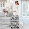 Aukfa 3-Piece Leopard Print Lightweight Hard Shell Expandable Luggage Set with TSA Lock, Available Sizes 20" 24" 28", Multi-Color - 2 of 4