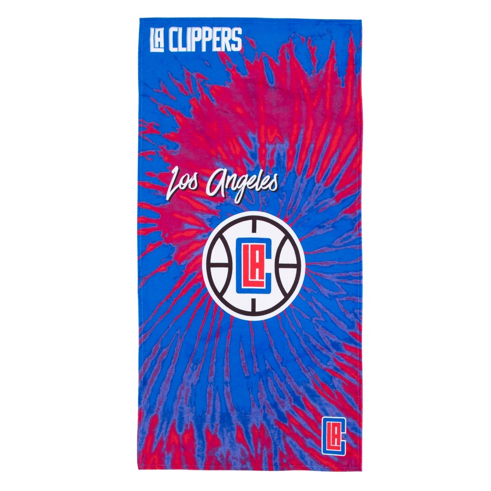 Photos - Towel NBA Los Angeles Clippers Pyschedelic Beach 