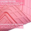 TruAIR 4-Piece Pink Rubber Floor Mats - 4 of 4