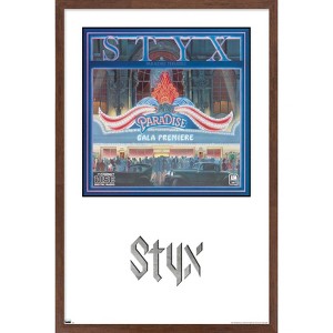 Trends International Styx - Paradise Theatre Album Series Framed Wall Poster Prints - 1 of 4
