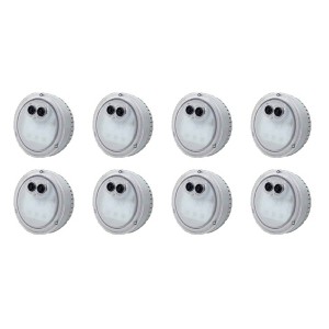 Intex PureSpa Battery Multi Colored LED Light for Bubble Spa Hot Tub (8 Pack) - 1 of 4