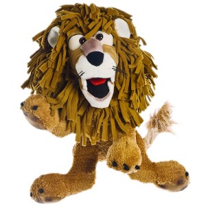 Living Puppets: Murray The Lion - 17" Plush Hand Puppet, Handmade Pal - 1 of 4
