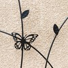 Maggift Patio Decorative Screens, Elegant Vine Pattern Yard Fencing, Pet-Safe Decorative Fence for Yard, Patio, Black, 19.7"*19.7"*71" - 2 of 4