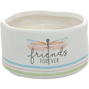 Pavilion Gift Company - Friends Forever - 8 oz - 100% Soy Wax Reveal Candle Scent: Tranquility - Flame Candles - 1 of 1