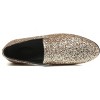 Santimon Mens Glitter Loafers Slip-On Dress Shoes – Sparkly Tuxedo & Suit Shoes for Weddings, Parties, and Formal Events - 3 of 4