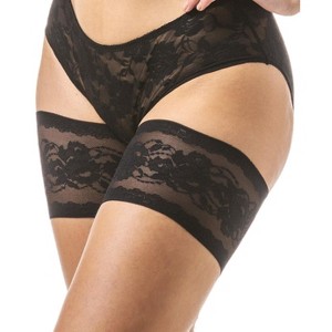 Peony Thigh Bands by Bandelettes® | Black - 1 of 4