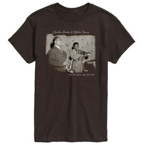 Men's - Charlie Parker - Miles Davis Three Deuces New York 1997 Short Sleeve Graphic T-Shirt - 1 of 4