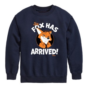 Boys' - Disney - The Fox Has Arrived Graphic Long Sleeve Fleece Sweatshirt - 1 of 4